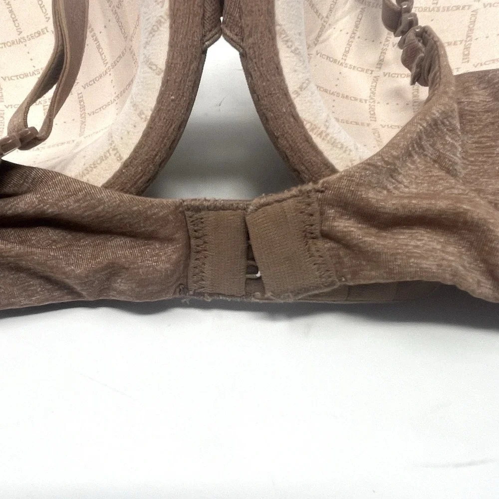 Victoria's Secret 32D Uplift Semi Demi Brown‎ Multiway Underwire Bra